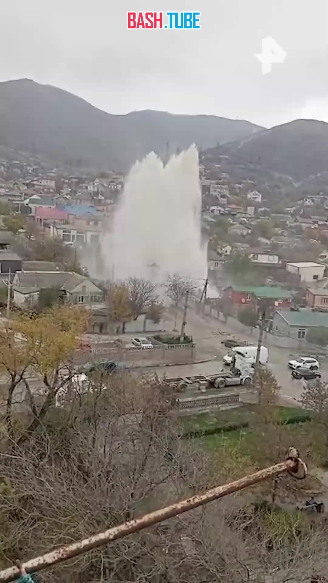  «Нам хана!»: масштабный порыв на сетях водоснабжения произошел в Новороссийске