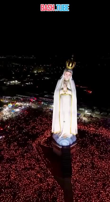  В Бразилии построили самую высокую в мире статую Девы Марии высотой 51 метр, превзойдя 38-метрового Христа-Искупителя в Рио