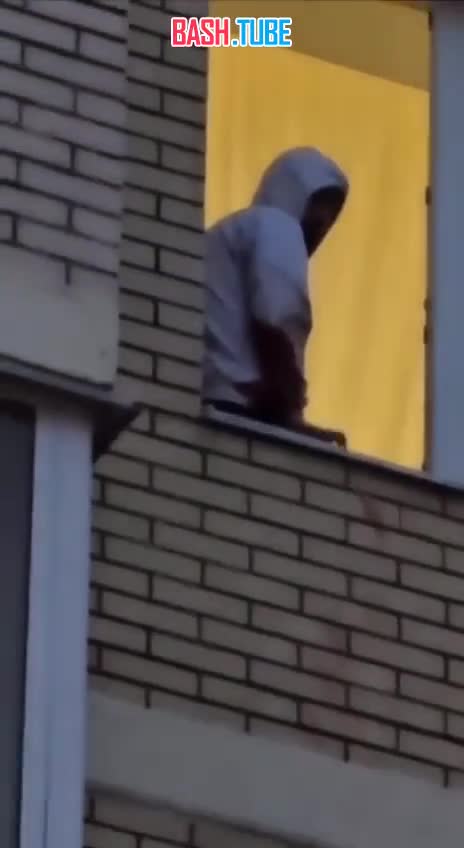  В Подмосковье мигрант напал на пенсионерку и сорвался с окна после прибытия экстренных служб