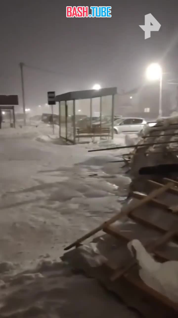  Крыша «поехала» у многоквартирного дома в поселке Искателей Ненецкого АО