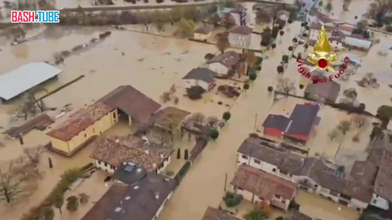  Сильнейшее наводнение накрыло восток Италии