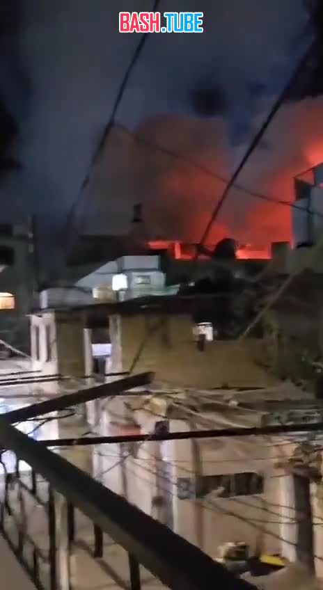  Израиль нанёс удар по лагерю палестинских беженцев в Ливане