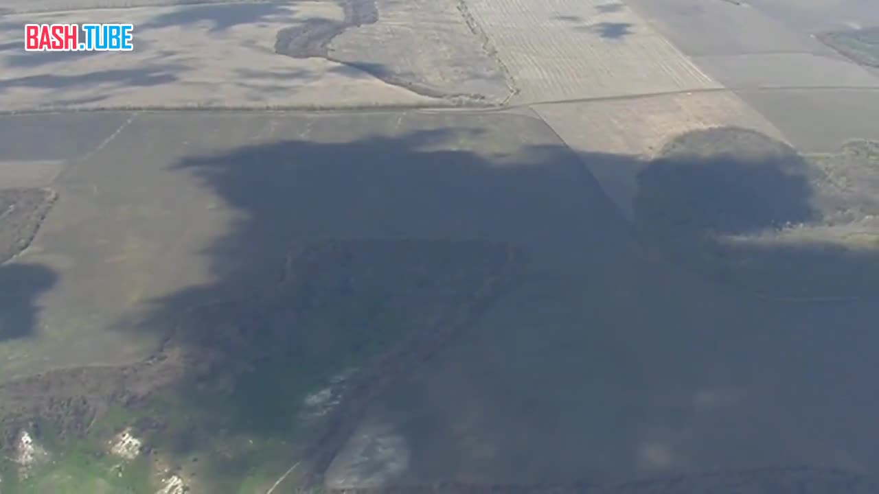  Кадры самоликвидации украинского дрона