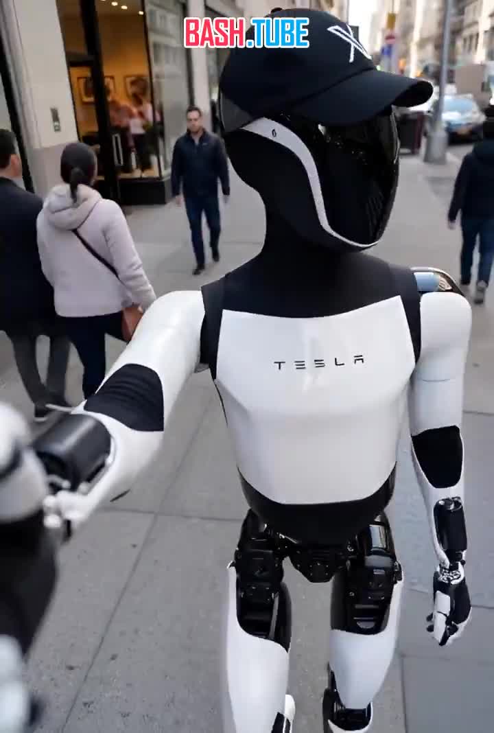  Илон Маск запостил видео с роботами