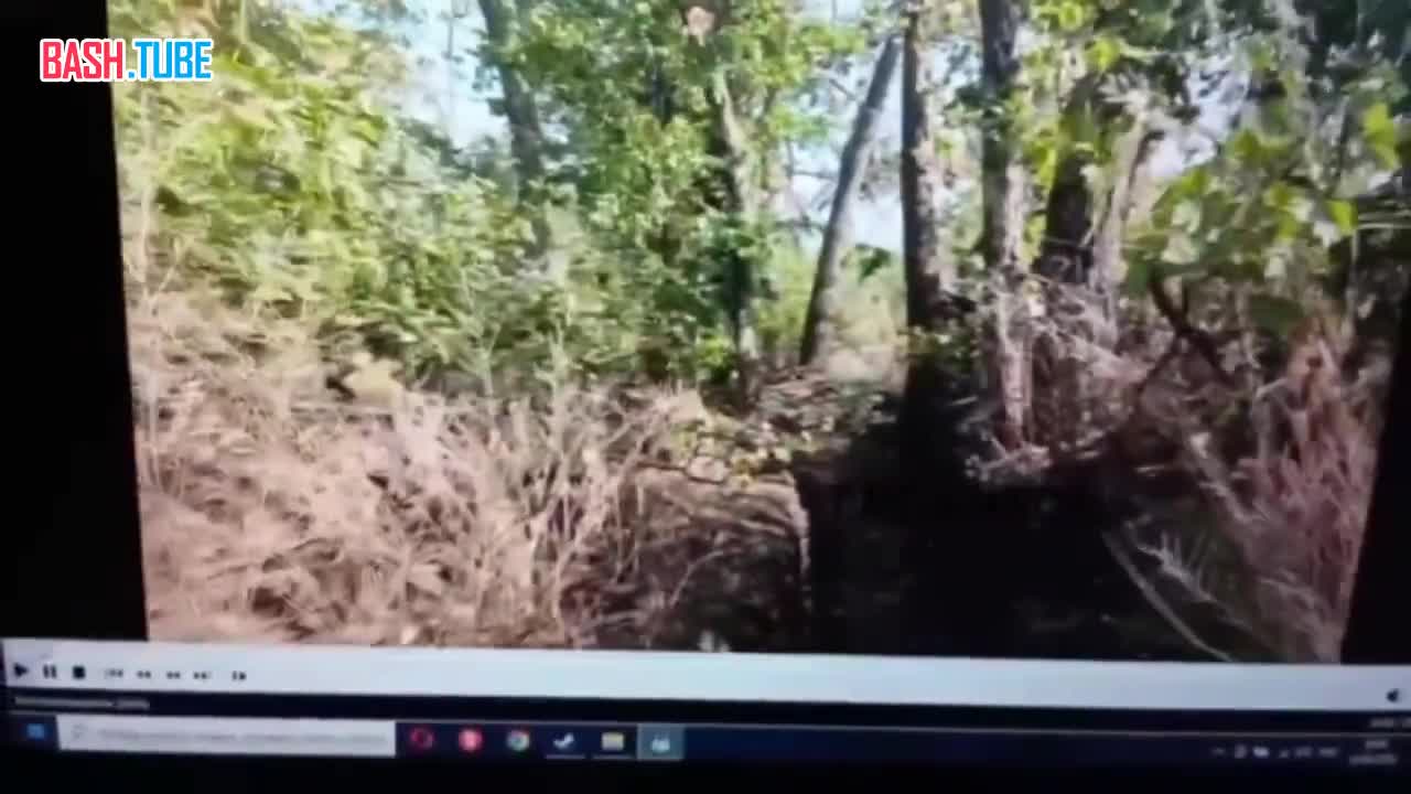  Всушник перепутал окопы и встретился с нашим солдатом