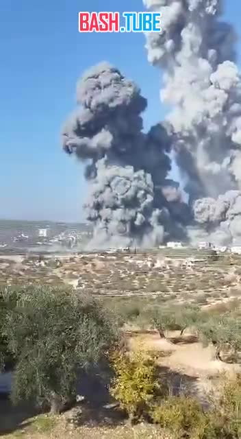  Сильнейший взрыв произошел на складе боеприпасов ХТШ в Идлибе, Сирия