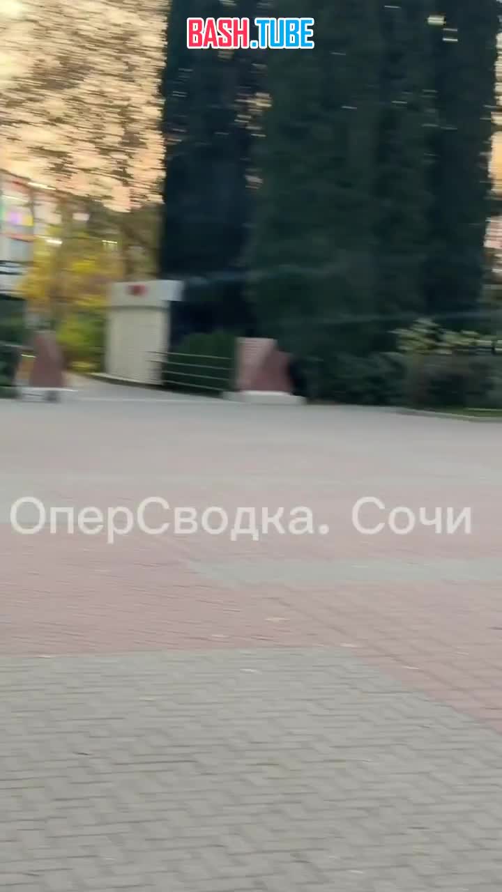  Школьники запустили фейерверк в памятник «Три солдата» в Сочи