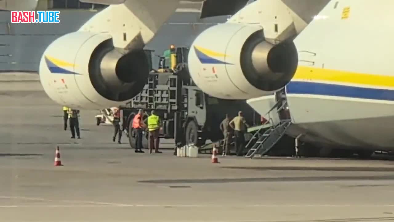  Очередной визит украинского Ан-124 «Руслан» в аэропорт Бен-Гуриона за военным грузом