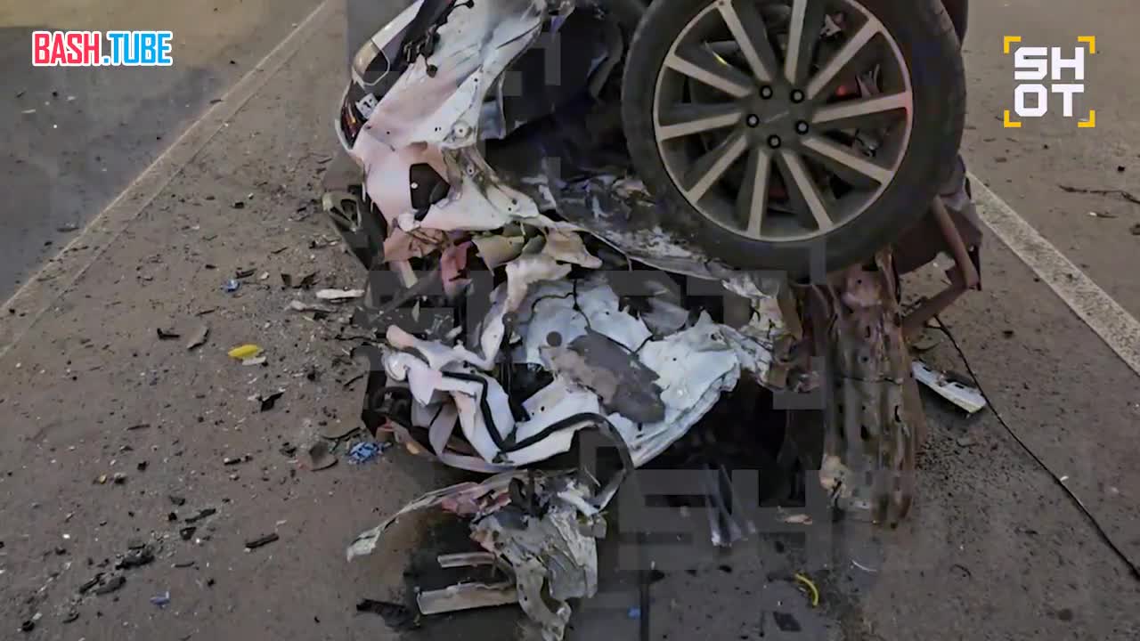  Пьяная женщина устроила жёсткое ДТП, уходя от полиции в Москве