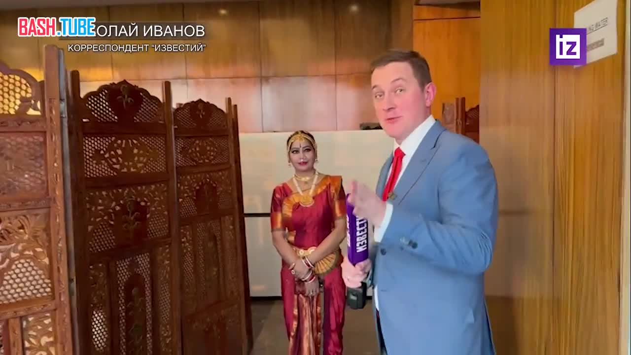  Классическим индийским танцем бхарат натья встретят Владимира Путина в Индии