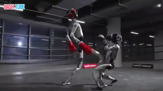  Китайская компания Unitree опубликовала видео тестовых боëв разных моделей своих роботов