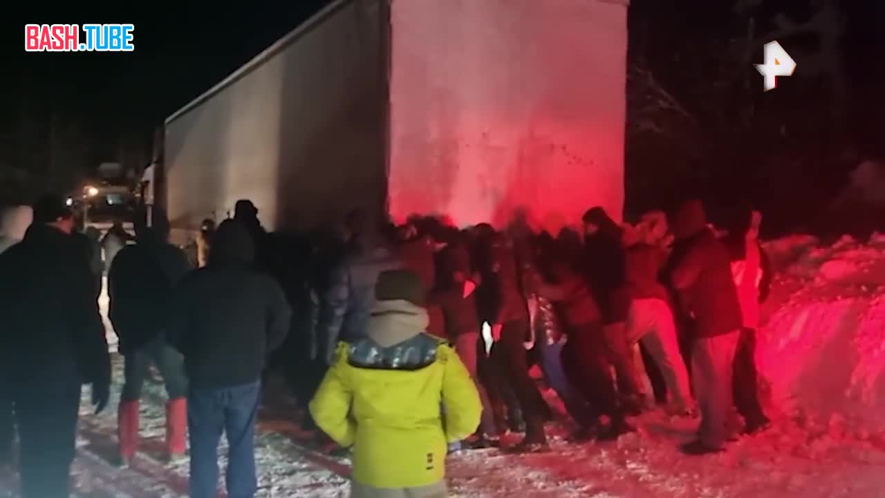  Снежный шторм накрыл горнолыжный курорт Шерегеш в Кемеровской области