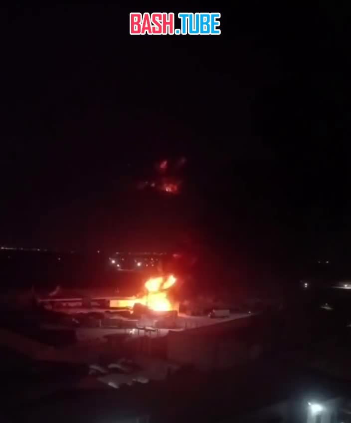  Крупный пожар в промзоне возле местной ТЭЦ произошёл в Красноярске