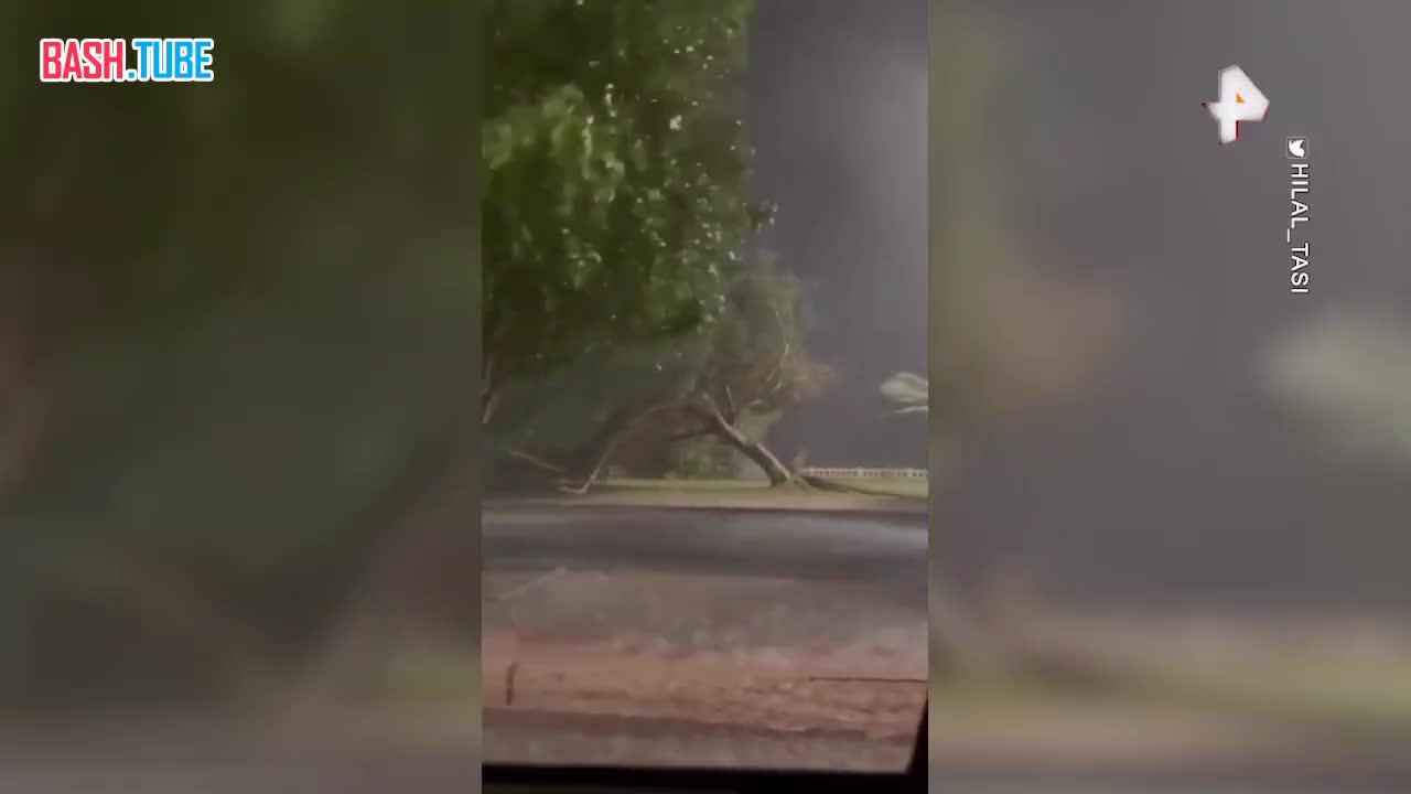  Мощный шторм обрушился на город Янбу в Саудовской Аравии