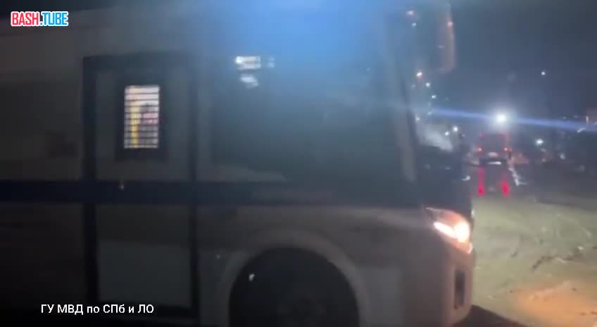  Мигранты бежали в лес и прыгали из окон во время рейда полиции на стройке в деревне Мистолово Ленинградской области