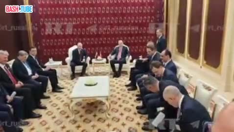  Путин и Эрдоган начали встречу в Ашхабаде