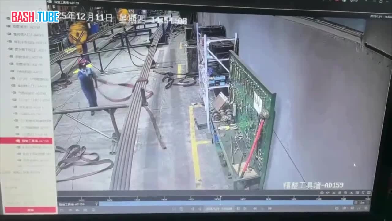  Трагедия на арматурном заводе в китайском Ухане: Работнице раздавило голову