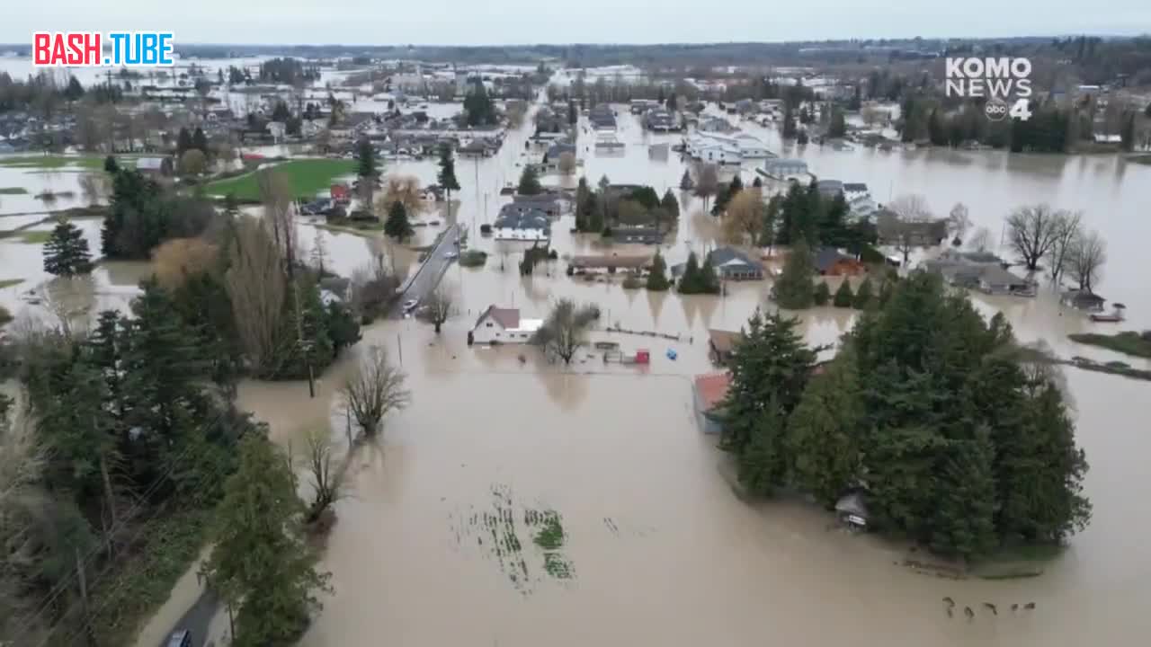  Наводнения в пограничье США и Канады