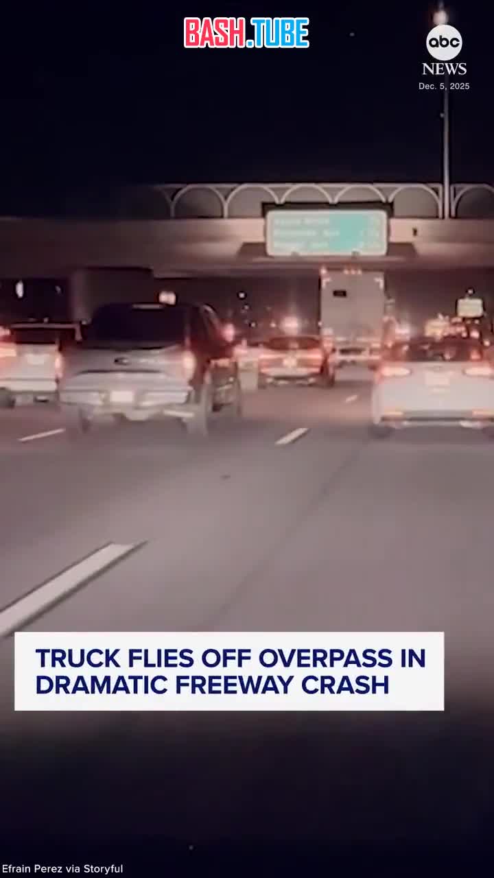  Жесткая авария в американской Калифорнии