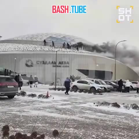  Более 100 человек эвакуировали из-за пожара в аквапарке в Суздале