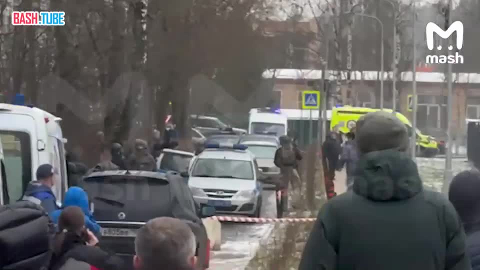  Момент задержания подростка, который напал на учеников школы в посёлке Горки-2 Одинцовского района