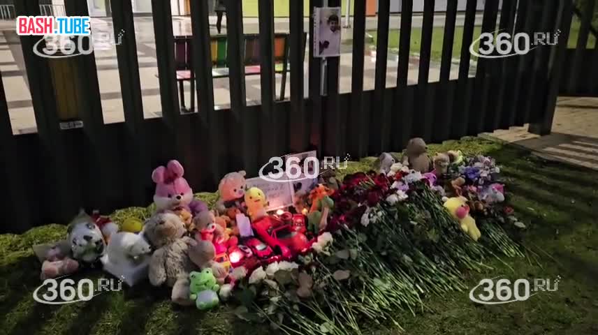  Жители Подмосковья скорбят по убитому в Успенской школе ребенку