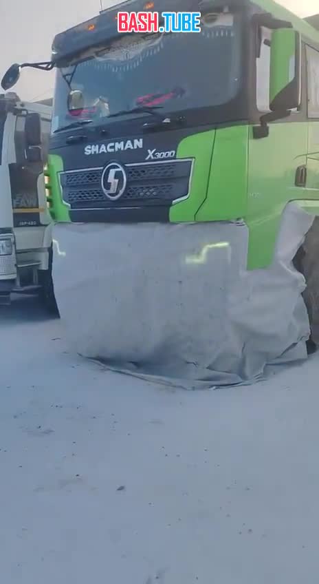  Дальнобойщики в Якутии сообщают о морозах в –60°С