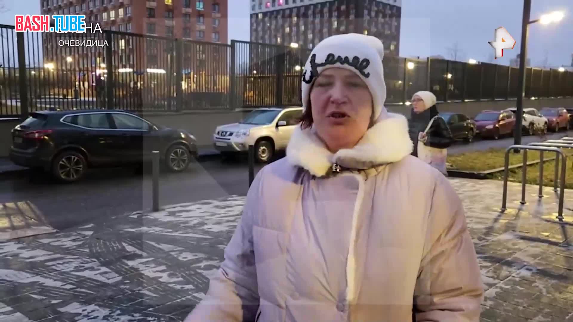  Очевидица происшествия в Москве рассказала РЕН ТВ, что взрыв был настолько громким, что разбудил ее