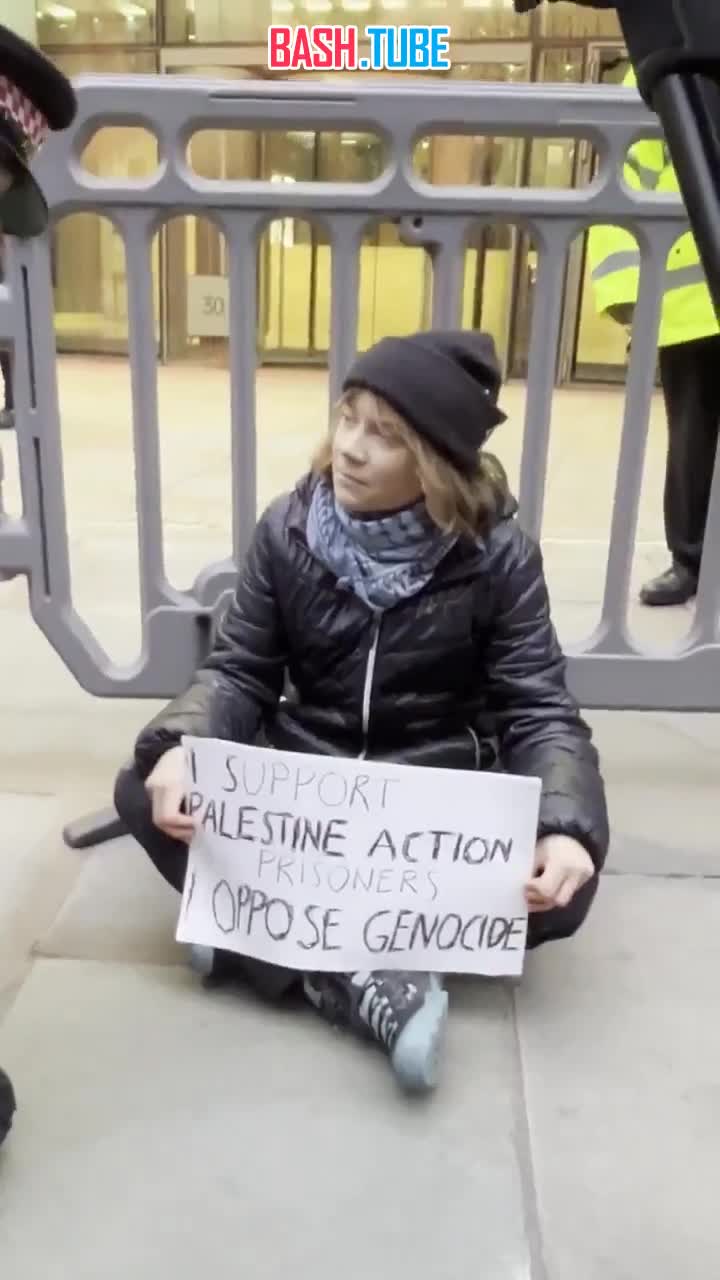  Грета Тунберг была арестована в Лондоне за протест в поддержку Палестины
