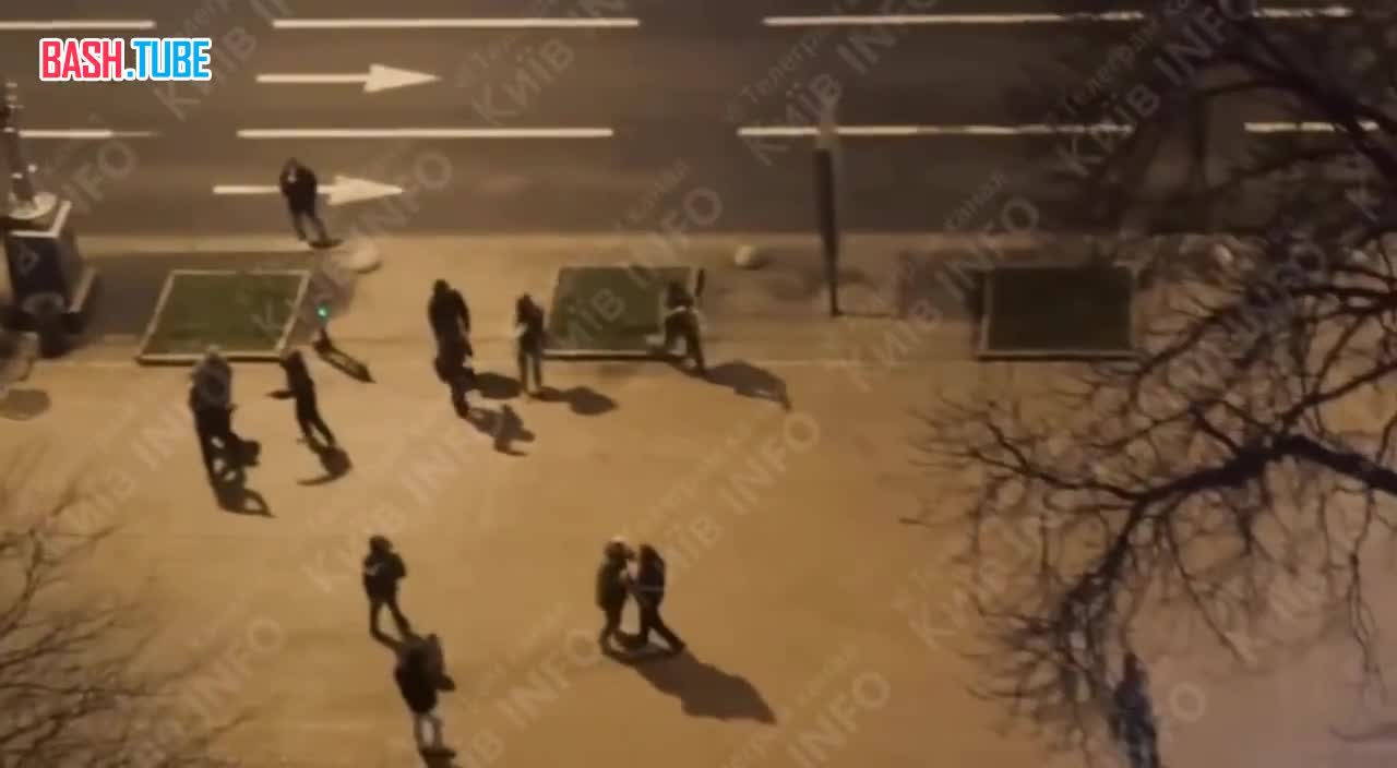  Ночью в Киеве произошла драка со стрельбой между иностранными наёмниками и, видимо, всушниками