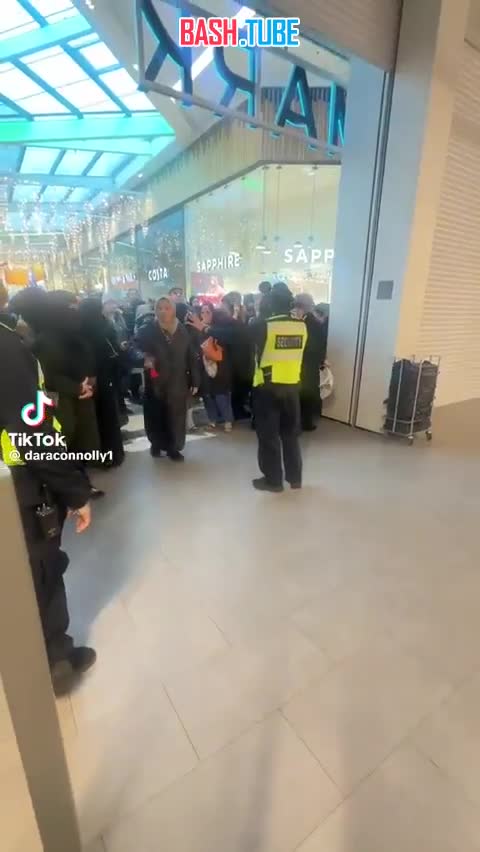  Обстановка в торговых центрах Лондона во время проходящих в эти дни рождественских и новогодних распродаж