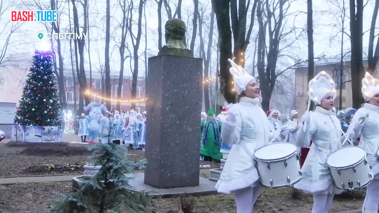  Концентрированное новогоднее настроение с доставкой до медучреждений - его оформили детишкам 150 Снегурочек и Дедов Морозов