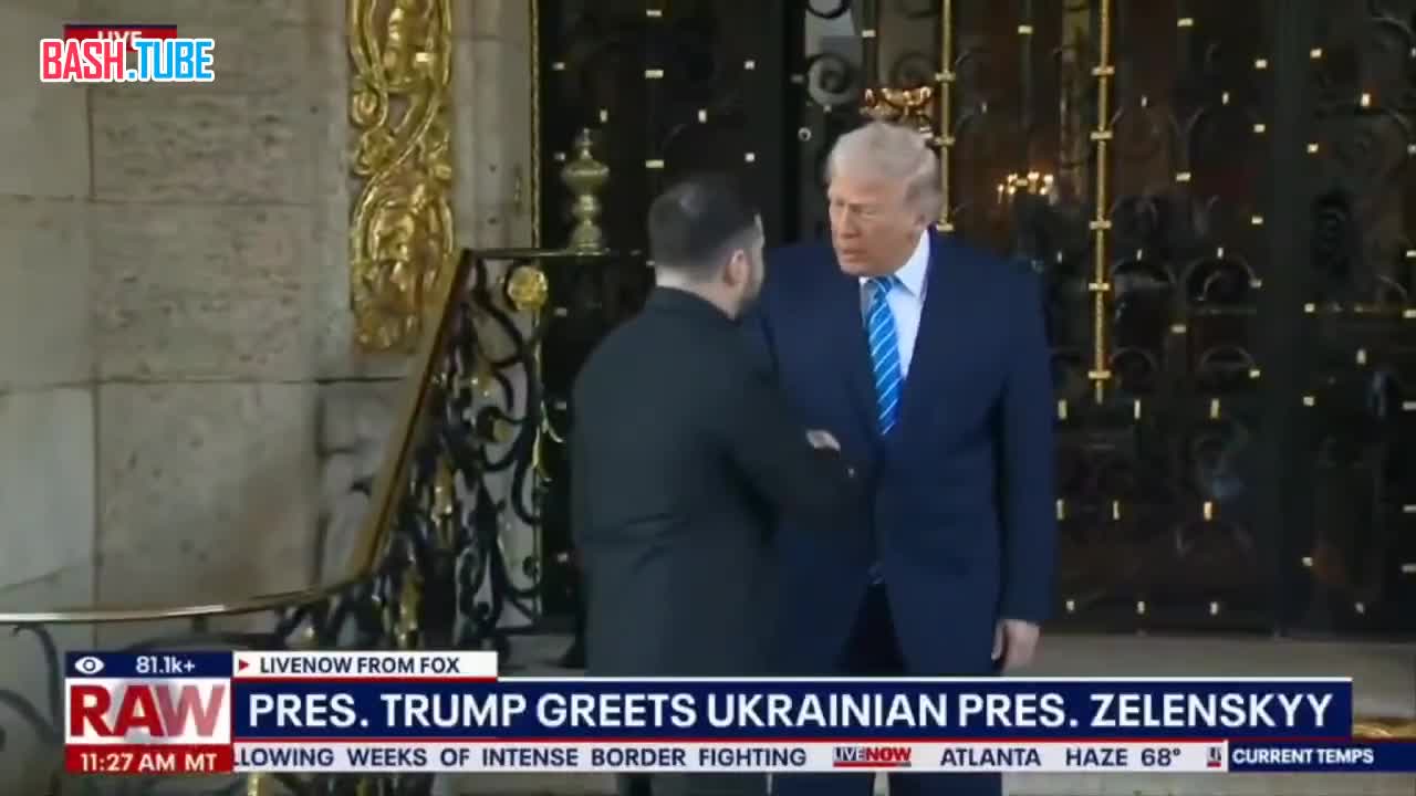  Встреча Трампа с Зеленскии начинается в Майами