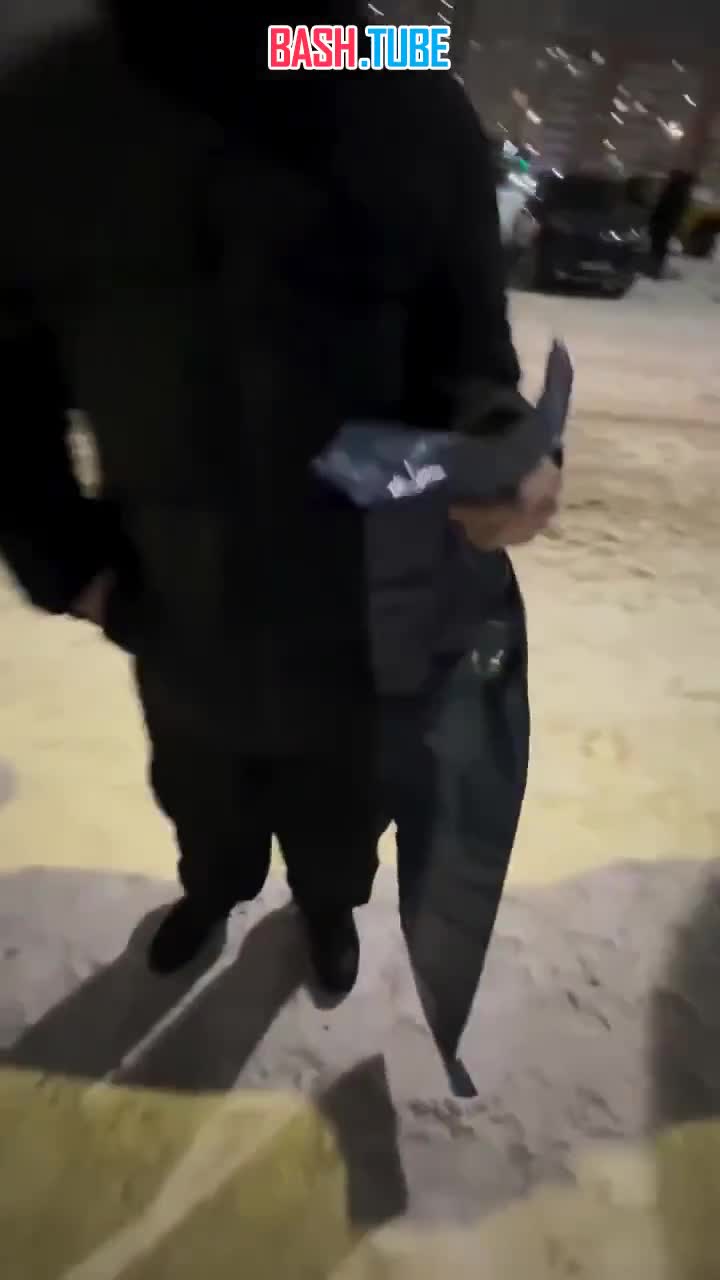  Мусорный пакет внезапно стал хитом для катания с горок