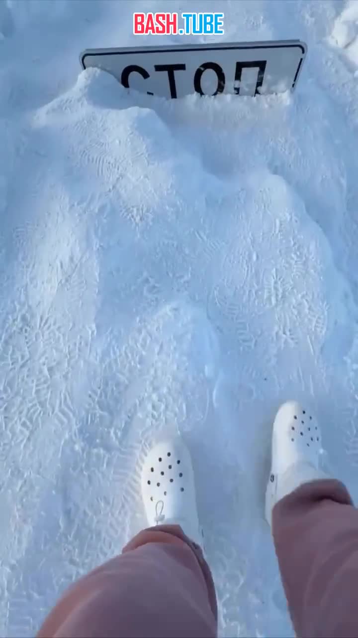  Коротко о количестве снега на Камчатке в одном видео