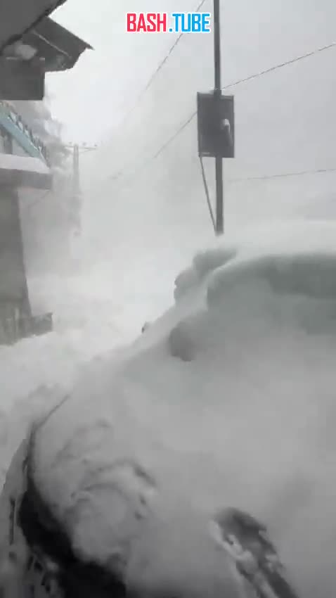  Рекордные в этом веке снегопады в эти дни зарегистрированы и в пакистанской провинции Хайбер-Пахтунхва