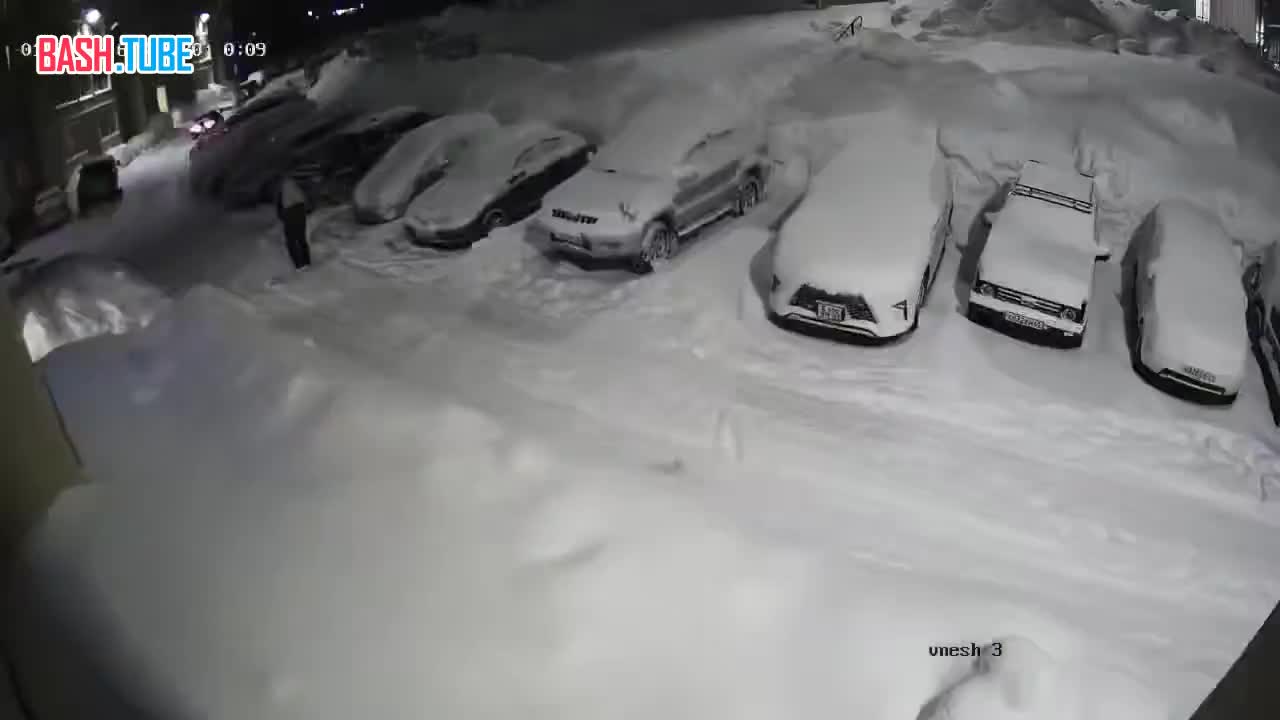  Завирусился таймлапс с камеры наблюдения одного из домов на Камчатке