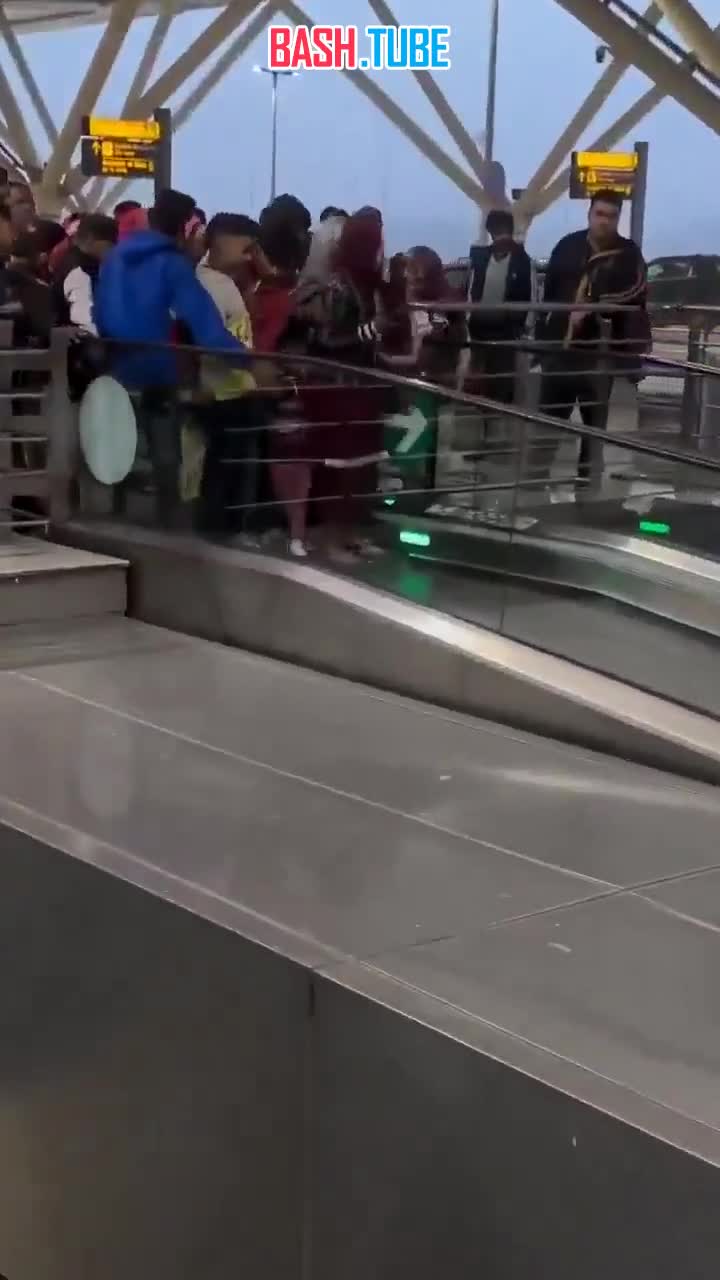  В Ирландии местные наблюдали за прибывшими в страну мигрантами