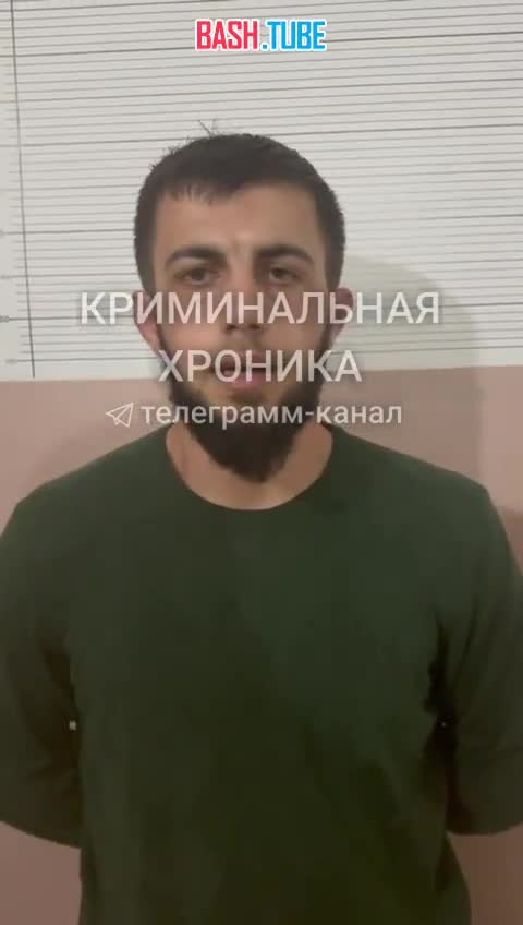  Это первые показания подозреваемого в расправе над Мальвиной Магомедовой сразу после задержания