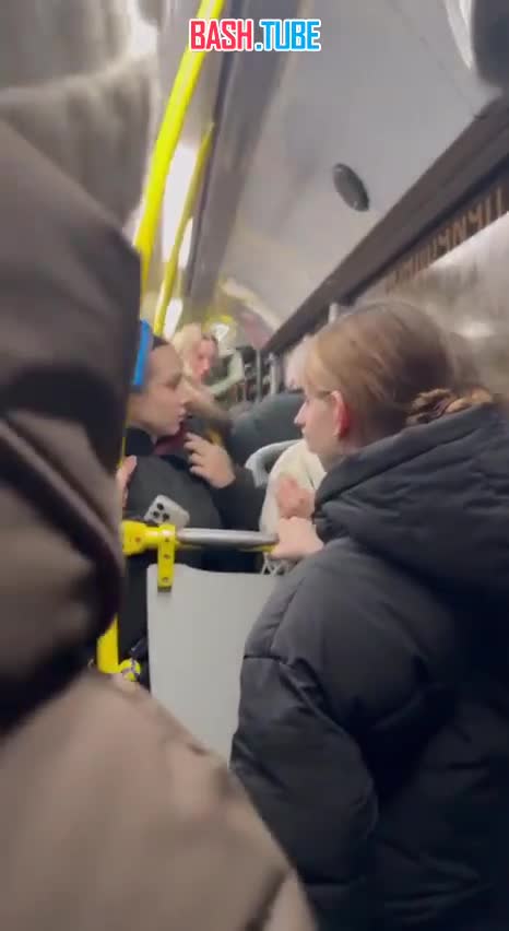  Беременная девушка набросилась на пенсионера, который не уступил ей место в омском автобусе