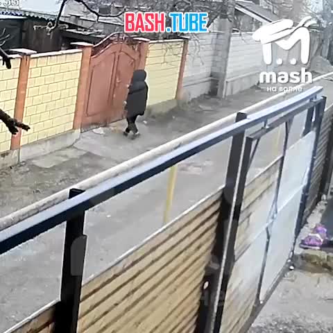  Женщина закидала забор соседки яйцами в Симферополе в микрорайоне Каменка