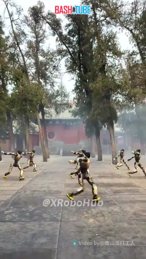  Лидирующая по продажам гуманоидных роботов компания Agibot сделала промо видео с монахами Шаолиня