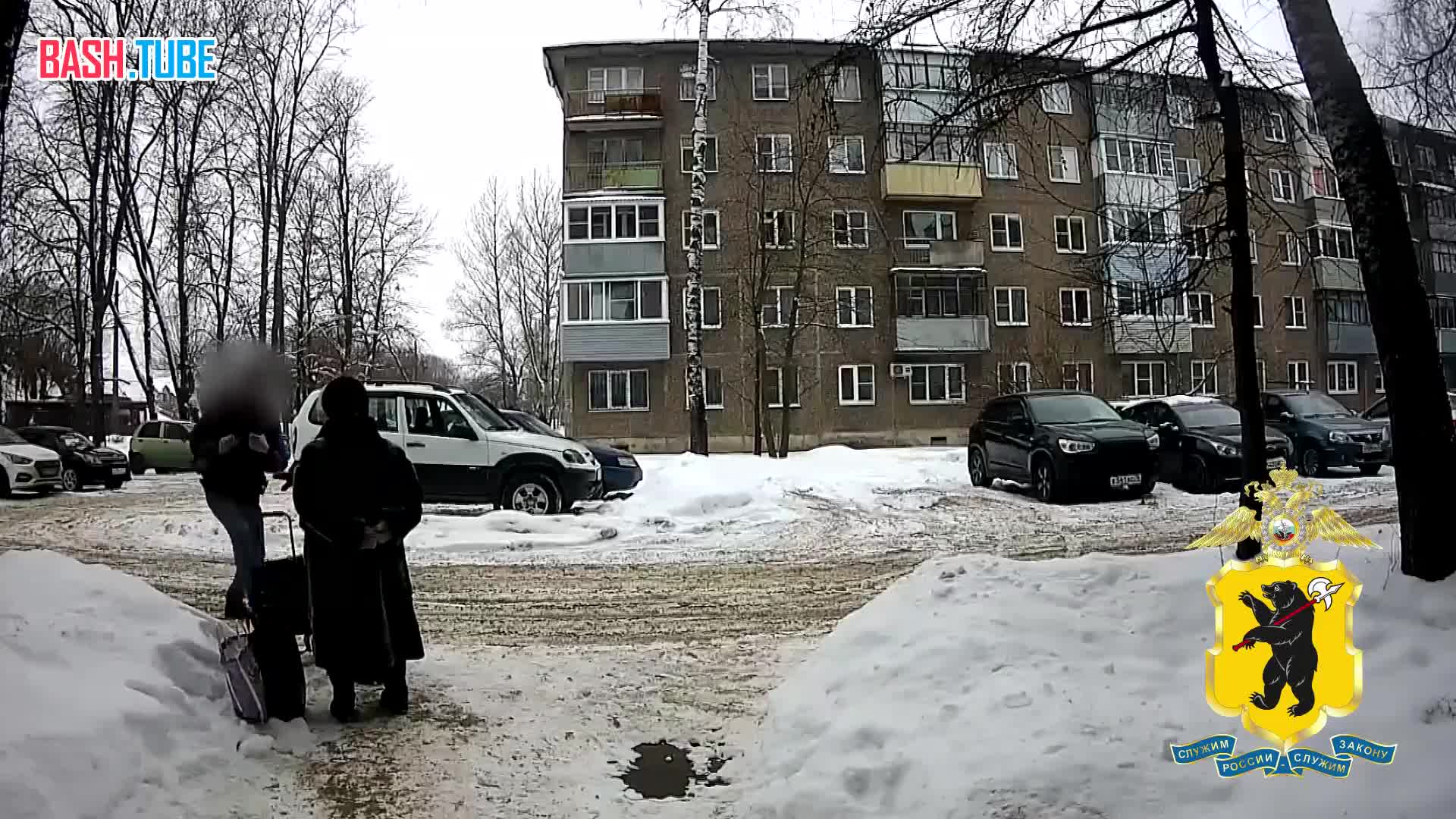  В Ярославской области пьяный неадекват из-за замечания раскидал по двору пенсионерок