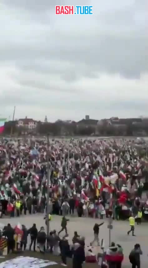  По данным полиции, около 200 000 человек собрались на промонархистскую демонстрацию против иранского правительства в Мюнхене