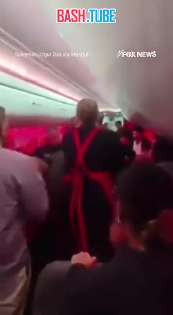  Рейс из Турции не долетел до Британии - борт пришлось экстренно сажать в Бельгии из-за массовой драки, - СМИ