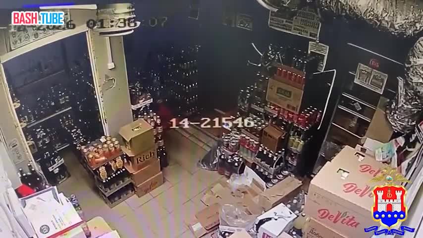  В Калининграде воры залезли ночью в магазин ради пива