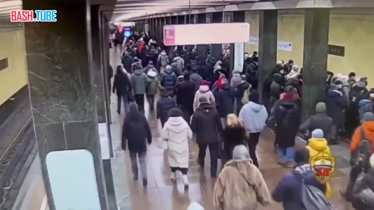  В московском метро пассажир случайно задел женщину плечом, после чего дама распылила в него перцовый баллончик