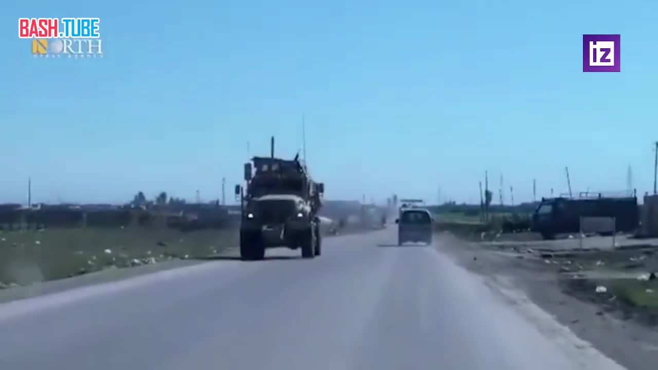  Американские военные начали вывозить боевую технику из Сирии, сообщает North Press Agency