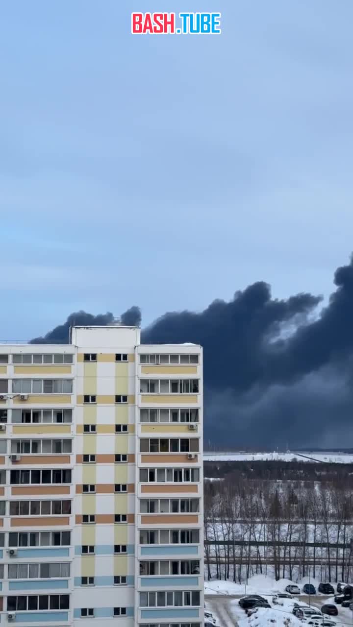  ВСУшниками атакована НПЗ «Калейкино» рядом с Альметьевском, Республика Татарстан
