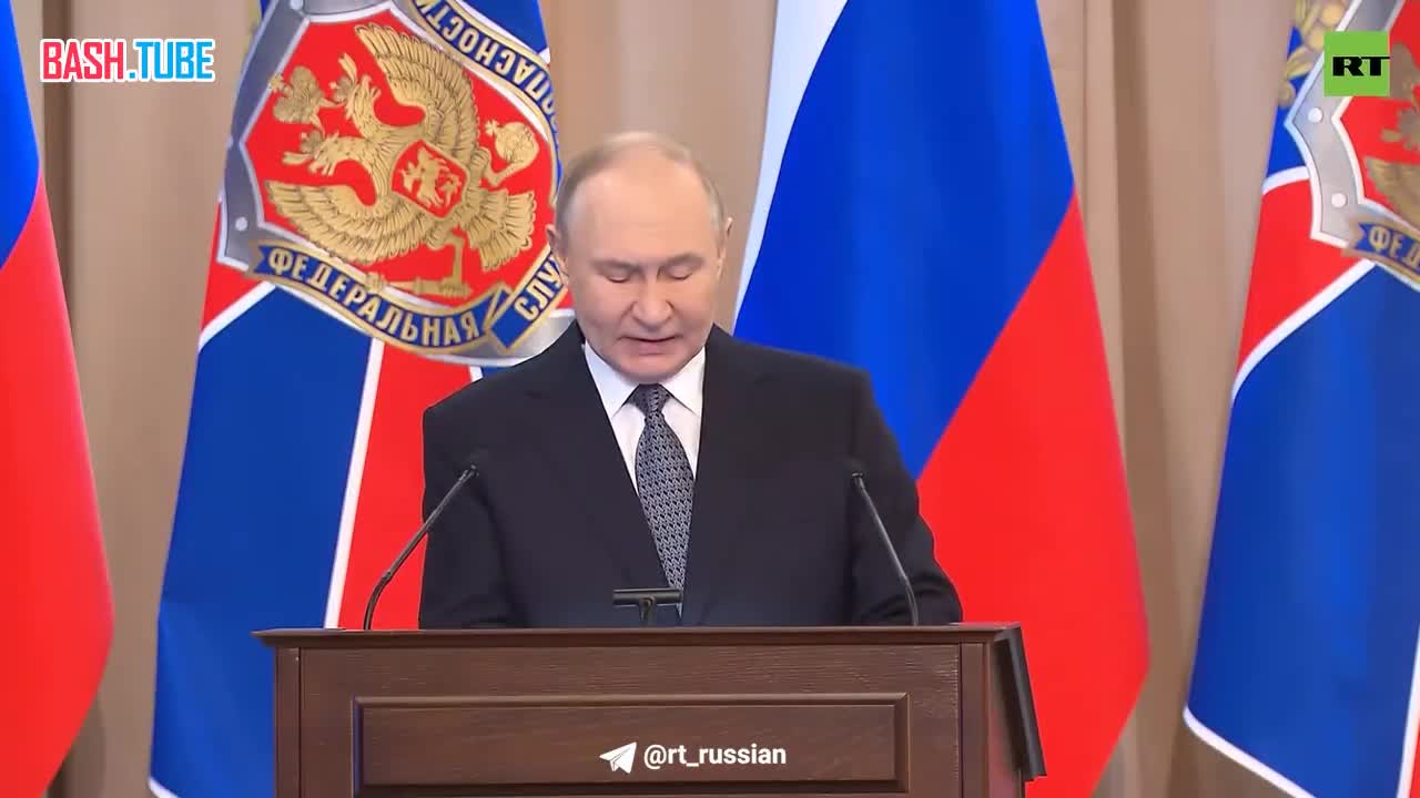  Противник делает ставку на индивидуальный и массовый террор, не сумев нанести стратегическое поражение России - Путин